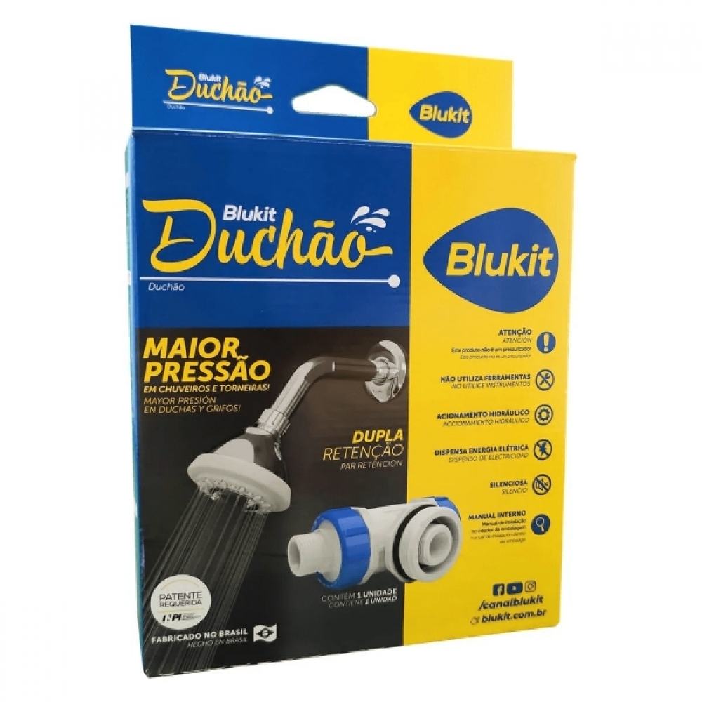 Válvula Transferidora Pressão Duchão Caixa D´água Blukit