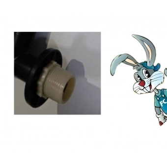 Torneira Bica Movel de Parede - Black Abs - cód: 1255472P