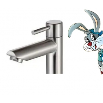 Torneira Lavatório Alta 30cm metal  - cod 1113023