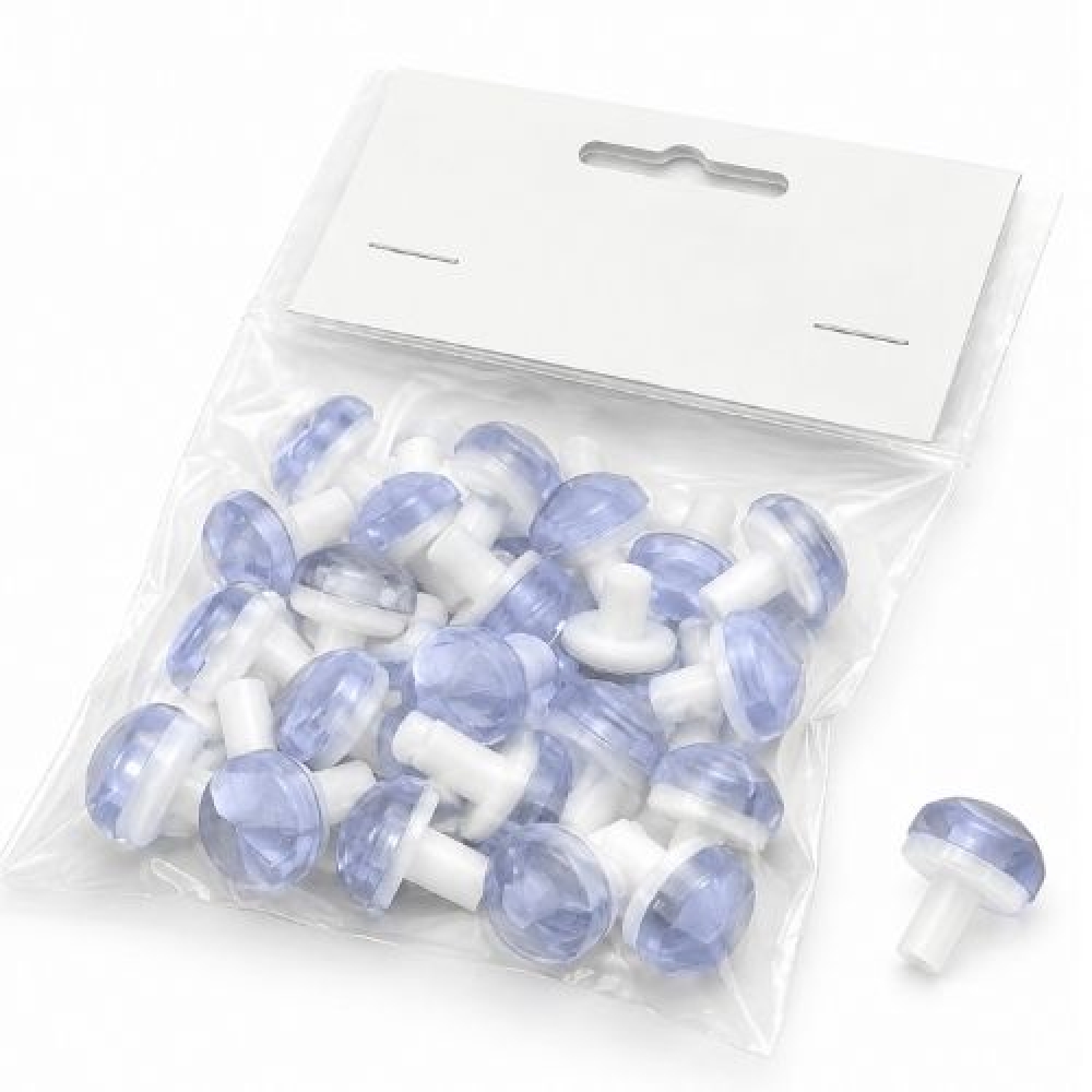 Vedante Carrapeta Para Torneira em Silicone Ou Borracha  Kit Com 20 Pcs - SILICONE 1/2 B