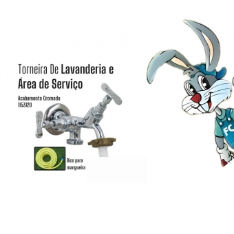 Torneira Máquina de Lavar Metal C-20-  cód: 1153120
