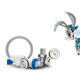 Kit Duchão com Válvula Redutora de Pressão - Blukit