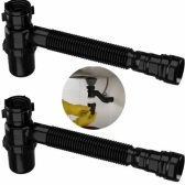 Sifão Copo Sanfonado Universal 49cm - Cód 31103 - COPO - 49CM