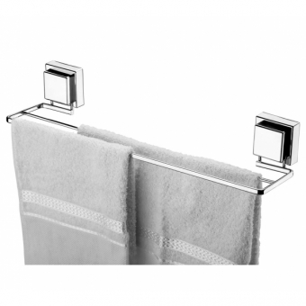 Toalheiro Duplo 45cm  Fixação por Ventosa - Future 32647