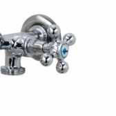 Torneira Máquina de Lavar Metal 2 Saídas C-20 - Cód 7856 - LINHA METAL FIT