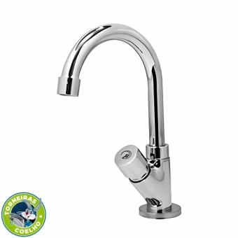 Torneira Bica lavatório Metal - Torneiras Coelho -  cód: 1195100