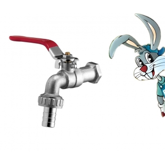 Torneira Jardim Esfera Metal 1/2x3/4 -cód: 1130001