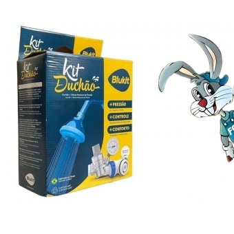 Kit Duchão com Válvula Redutora de Pressão - Blukit