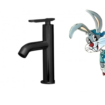 Torneira Lavatório Abs Black Alta -Torneiras Coelho - cód: 1209034P