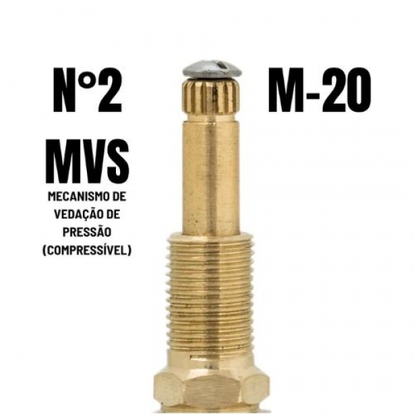 Reparo Registro MVS Oriente N 02 M-20 Cód: 2015077 - TORNEIRAS COELHO
