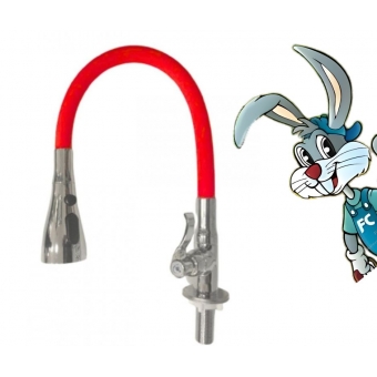 Torneira Gourmet Mesa Metal 1/4 de Volta 3 Jatos Vermelha  Cód: 1141770