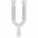 Sifão Sanfonado Duplo Universal Branco - Cód 3424 - 2 SAIDAS