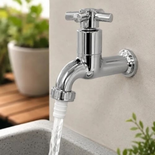 Torneira Jardim longa 1/2x3/4 Abs Cód - Cód 16413 - LINHA  SINK