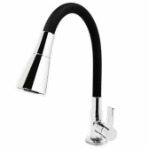 Torneira Gourmet Mesa Metal 1/4 de Volta 3 Jatos Preto -  Cód 28103 - LINHA METAL