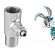 Adaptador Bucha T para Purificador de Água METAL - Torneiras Coelho - Cód: 1002016