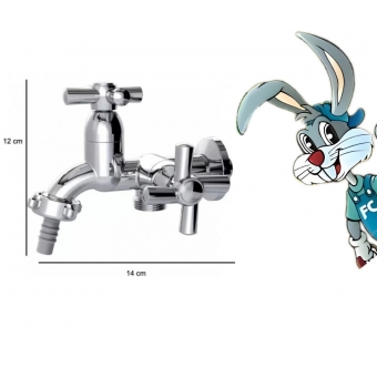TORNEIRA CROMADA MAQ EM ABS COD 1253431