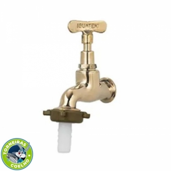 Torneira Jardim Curta Metal 1/2-3/4 - Torneiras Coelho cód: 1128320