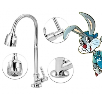 Torneira Bica movel de mesa em metal 1/4v cód - 1196234 cód 14913