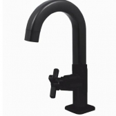 Torneira Bica Lavavatório Quadrada Black Cód: 28757 - LINHA SINK