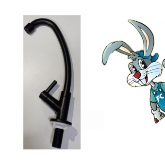 Torneira Bica Movel de Mesa - Black Abs - Torneiras Coelho cód: 1296472P