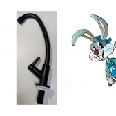 Torneira Bica Movel de Mesa - Black Abs - Torneiras Coelho cód: 1296472P