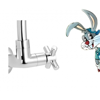 BICA MOVEL SINK PAREDE L 1/4 VOLTA COD 1255431 ABS