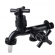 Torneira Máquina de Lavar  ABS  2 Saídas - 1/4 Volta - Cód: 34797 - LINHA SINK