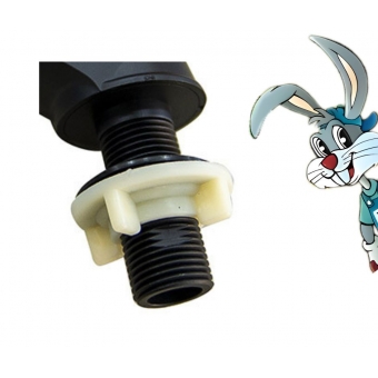 Torneira Lavatório luxo Abs Black 1/4 de volta  cód 1294431P cód 12694