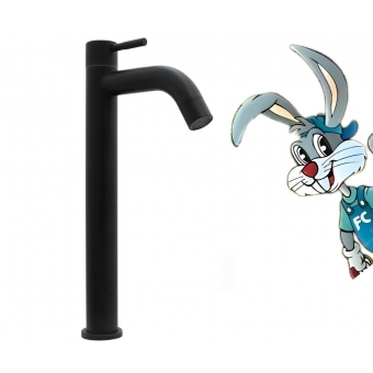 Torneira Inox Black Lavatório Alta  - cód 1113323 cód 29759