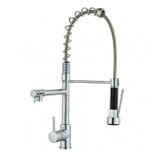 Torneira Gourmet Mesa com Dois Jatos Monocromático - Cód 28847 - LINHA METAL