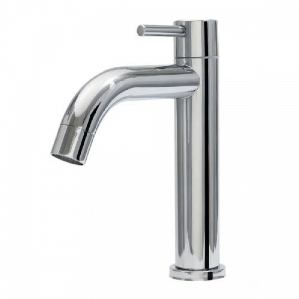 Torneira Lavatorio Baixa Metal em Inox 18cm - cód 32331 - LINHA METAL