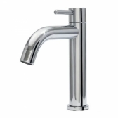 Torneira Lavatorio Baixa Metal em Inox 18cm - cód 32331 - LINHA METAL