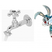 Torneira longa de jardim fabricada em metal cod - 1130333