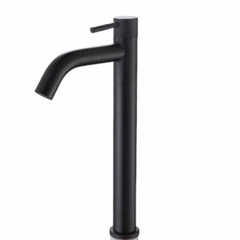 Torneira Inox Black Lavatório Alta 30CM - Cód 29759