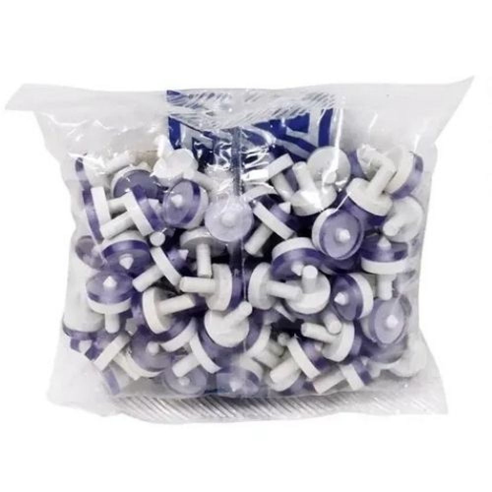 Vedante Carrapeta Para Torneira em Silicone Ou Borracha  Kit Com 20 Pcs - SILICONE 3/4 R