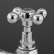 Torneira Lavatorio Bancada Cromada  - Cód 33165 - LINHA METAL