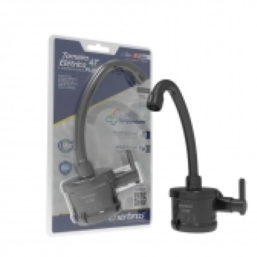 Torneira Eletrica Plus 4t  Enerbras 5500w - PRETA  PAREDE