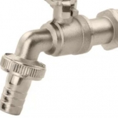 Torneira Jardim Esfera Metal 1/2x3/4 -  Cód 34241 - LINHA METAL