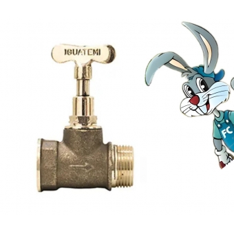 Registro de Pressão Metal Br 1/2 cód 1400110 - cód 20197