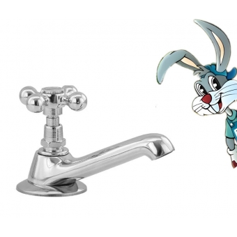 Torneira lavatório em metal (simples) - cód 1293033 cód 33165