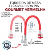 Torneira Bica Movel Mesa 1/4v Metal - Cód 19283 - LINHA METAL