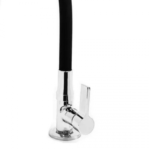 Torneira Gourmet Mesa Metal 1/4 de Volta 3 Jatos Preto -  Cód 28103 - LINHA METAL