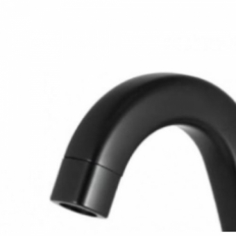 Torneira Bica Movel de Parede Black Quadrada de Abs Cód 32768