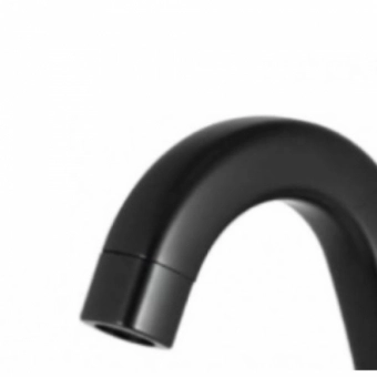 Torneira Bica Movel de Parede Black Quadrada de Abs Cód 32768