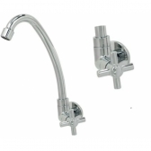Torneira Móvel Parede Abs 1/4 de Volta - Cód: 5780 - LINHA SINK
