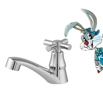 Torneira Lavatório Luxo Econ C-64 cód 1294064 cod 1936 corpo metal volante abs